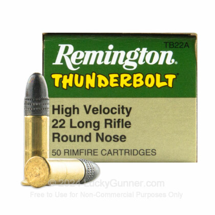 Large image of Bulk 22 LR Ammo For Sale - 40 gr LRN - Remington Thunderbolt Ammunition & Rem Oil 100th Anniversay Combo Pack In Stock - 150 Rounds