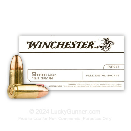 Image 2 of Winchester 9mm Luger (9x19) Ammo