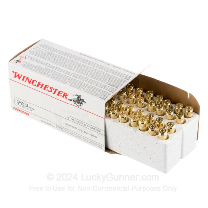 Winchester USA Ammo 223 Remington 45gr Jacketed Hollow Point 40 Round Box, USA2232