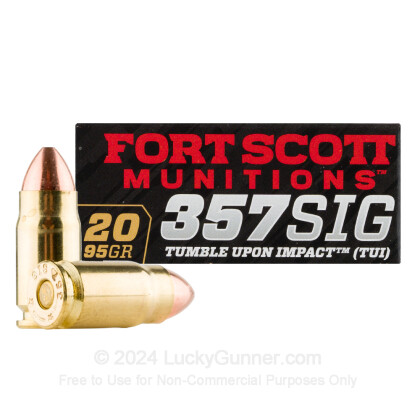 Image 1 of Fort Scott Munitions .357 Sig Ammo