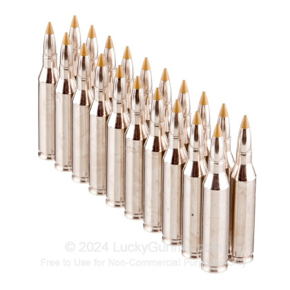 Large image of Bulk 243 Ammo For Sale - 97 Grain Rapid Expansion Matrix Tip Ammunition in Stock by Browning BXR - 200 Rounds