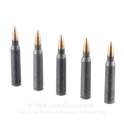 Large image of Cheap 223 Rem Ammo For Sale - 62 Grain FMJ Brass Jacketed Bullet Ammunition in Stock by Tula - 20 Rounds