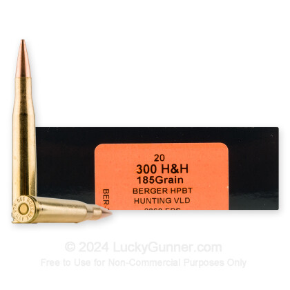 Image 1 of HSM Ammunition .300 H&H Magnum Ammo