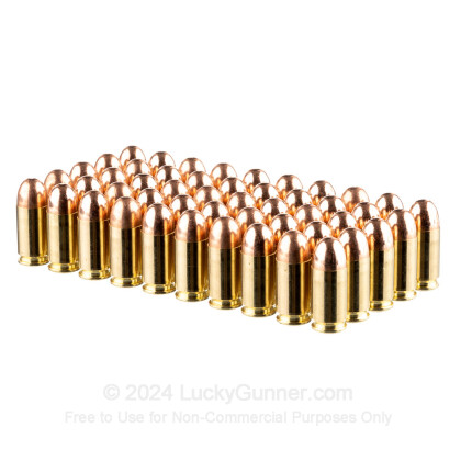 Large image of Bulk 380 Auto Ammo For Sale - 95 Grain FMJ Ammunition in Stock by Fiocchi - 200 Rounds