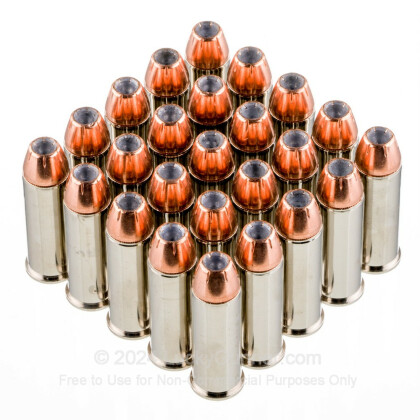 Large image of Cheap 44 Magnum Ammo For Sale – 200 Grain JHP Ammunition in Stock by Fiocchi - 25 Rounds