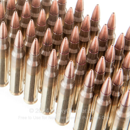 Large image of Bulk Premium 5.56x45 Ammo For Sale - 50 Grain Barnes TSX HP Ammunition in Stock by Black Hills Ammunition - 500 Rounds