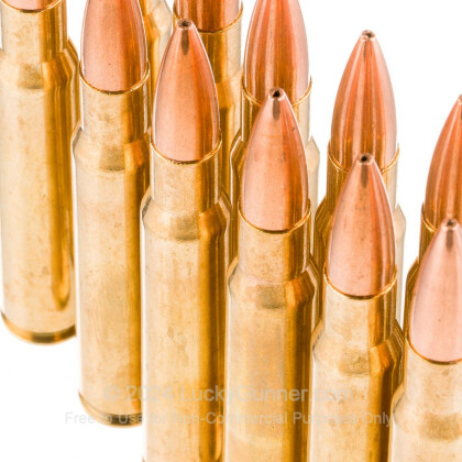 Large image of Premium 30-06 Springfield Ammo For Sale - 180 Grain Sierra MatchKing Ammunition in Stock by Fiocchi Exacta Rifle Match - 20 Rounds