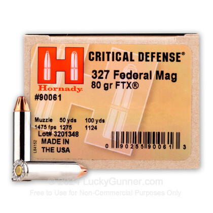 Image 1 of Hornady .327 Federal Magnum Ammo