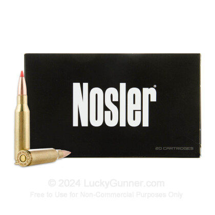 Image 2 of Nosler Ammunition 7mm-08 Remington Ammo