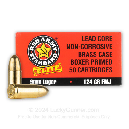 Image 2 of Red Army Standard 9mm Luger (9x19) Ammo