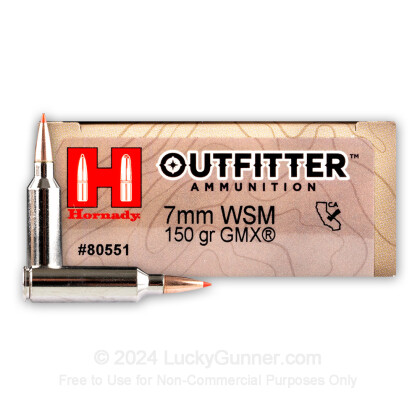 Image 1 of Hornady 7mm Winchester Short Magnum Ammo