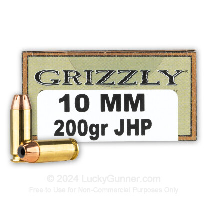 Image 1 of Grizzly Ammo 10mm Auto Ammo