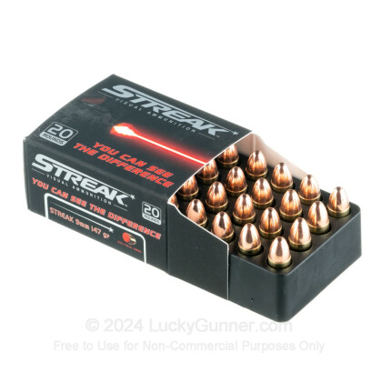 Image 3 of Streak 9mm Luger (9x19) Ammo