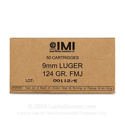 Image 2 of Israeli Military Industries 9mm Luger (9x19) Ammo