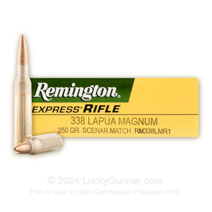 Image 1 of Remington .338 Lapua Magnum Ammo