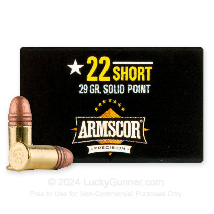 Image 2 of Armscor .22 Short Ammo