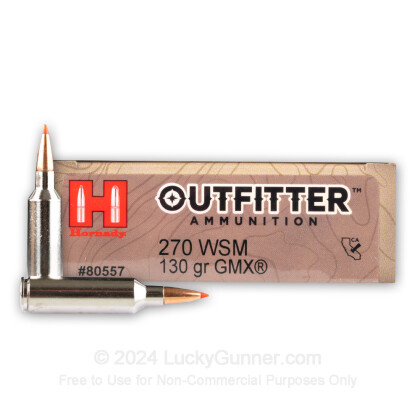 Image 1 of Hornady .270 Winchester Short Magnum Ammo