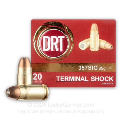 Image 1 of Dynamic Research Technologies .357 Sig Ammo