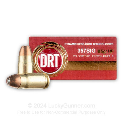 Image 2 of Dynamic Research Technologies .357 Sig Ammo