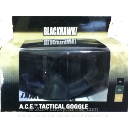 Large image of BlackHawk - Tactical ACE Goggles - Black