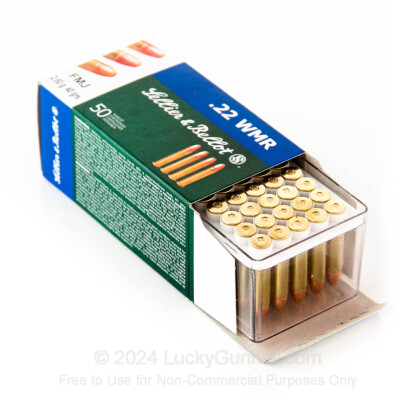 Image 3 of Sellier & Bellot .22 Magnum (WMR) Ammo