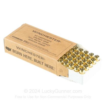 Image 3 of Winchester 9mm Luger (9x19) Ammo