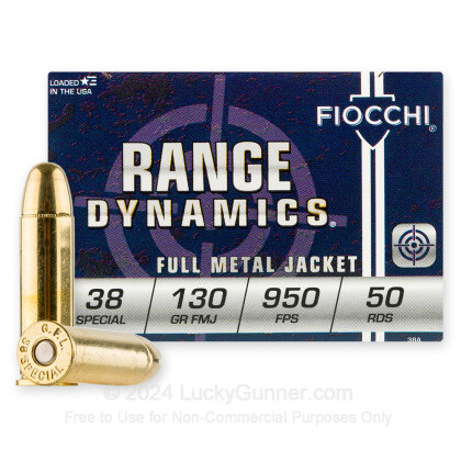 Image 1 of Fiocchi .38 Special Ammo
