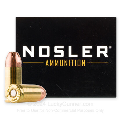 Image 2 of Nosler Ammunition 9mm Luger (9x19) Ammo