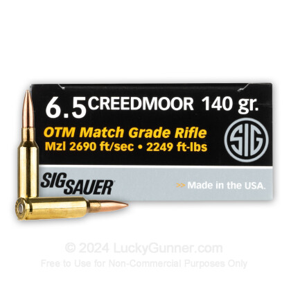 Image 1 of SIG SAUER 6.5mm Creedmoor Ammo