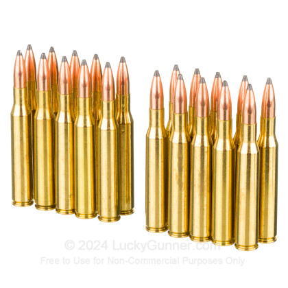 Large image of Premium 270 Ammo For Sale - 130 Grain Spitzer BT GameKing Ammunition in Stock by HSM - 20 Rounds
