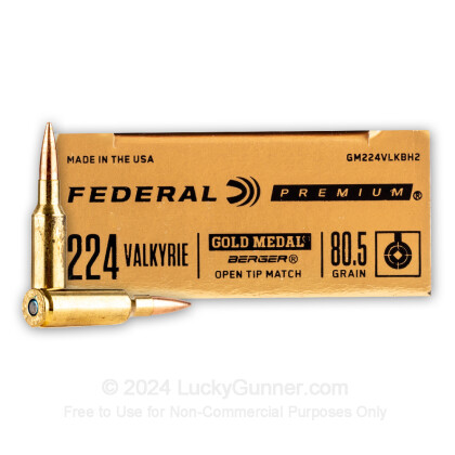 Image 2 of Federal .224 Valkyrie Ammo