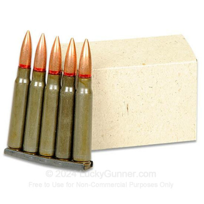 Image 2 of Romanian Military Surplus 8mm Mauser (8x57mm JS) Ammo