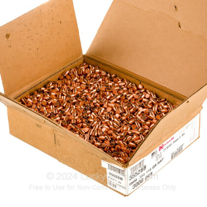 Large image of Hornady 9mm Bullets For Sale - 9mm 115 Grain HAP bullets by Hornady - 3000