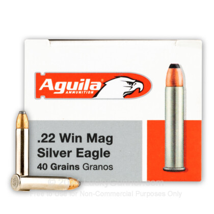 Image 1 of Aguila .22 Magnum (WMR) Ammo
