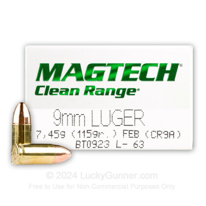 Image 1 of Magtech 9mm Luger (9x19) Ammo