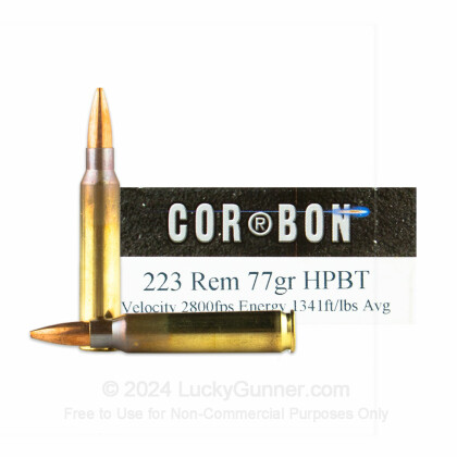 Image 2 of Corbon .223 Remington Ammo