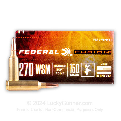 Image 1 of Federal .270 Winchester Short Magnum Ammo