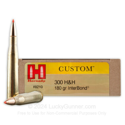 Image 1 of Hornady .300 H&H Magnum Ammo