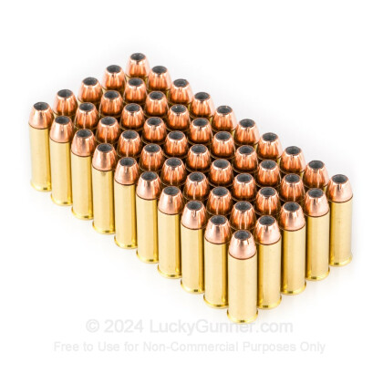 Large image of 44 Magnum Ammo For Sale - 240 gr JHP Ammunition In Stock by Fiocchi