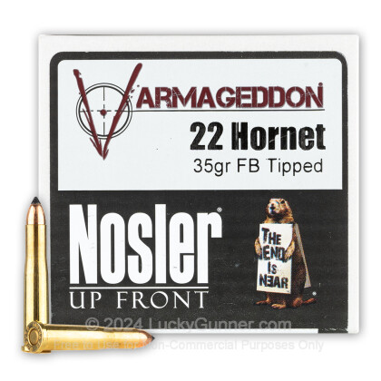 Image 1 of Nosler Ammunition .22 Hornet Ammo