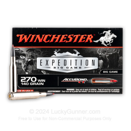 Image 1 of Winchester .270 Winchester Ammo