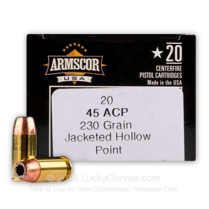 Image 1 of Armscor .45 ACP (Auto) Ammo