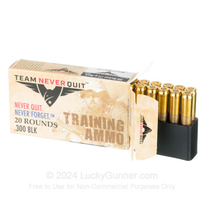 Image 3 of Team Never Quit .300 Blackout Ammo