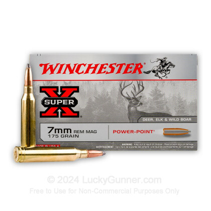 Image 1 of Winchester 7mm Remington Magnum Ammo