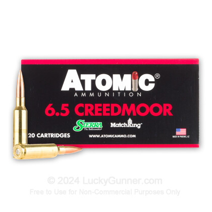 Image 2 of Atomic Ammunition 6.5mm Creedmoor Ammo