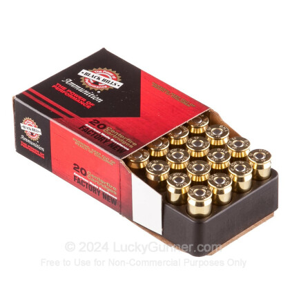 Large image of Premium 45 ACP Ammo For Sale - +P 185 Grain SCHP Ammunition in Stock by Black Hills Ammunition - 20 Rounds