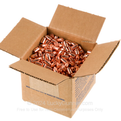 Large image of Premium 9mm (.356") Bullets for Sale - 124 Grain Target HP Bullets in Stock by Berry's - 1000 Projectiles