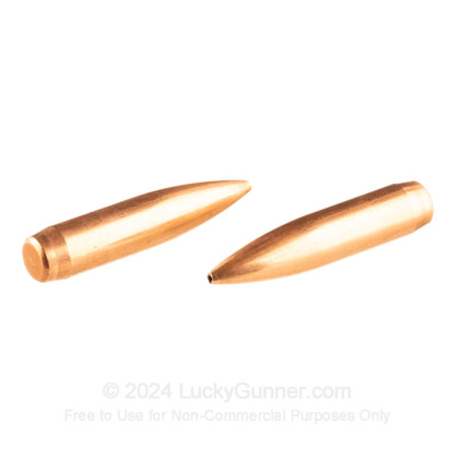 Large image of Premium 7mm (.284") Bullets For Sale - 168 Grain HPBT Bullets in Stock by Nosler Custom Competition - 250 Projectiles