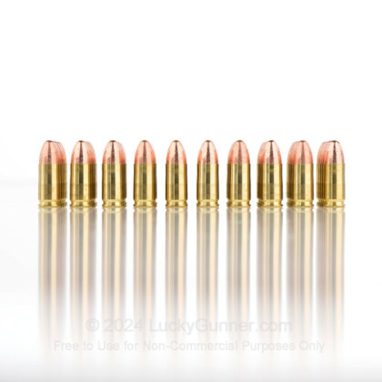 Large image of Bulk 9mm Ammo For Sale - 115 gr FMJ - Independence Ammunition For Sale Stored in a Plano Ammo Can - 350 Rounds