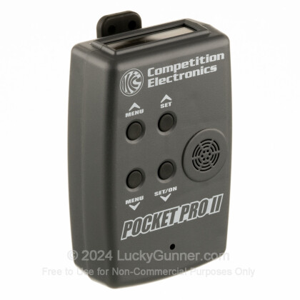 Large image of Premium Shot Timer For Sale - Pocket Pro II in Stock by Competition Electronics - Gray